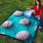 Eggs Pattern Print Quilt