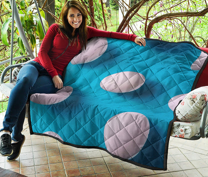 Eggs Pattern Print Quilt