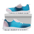 Eggs Pattern Print White Running Shoes