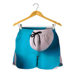 Eggs Pattern Print Women's Shorts