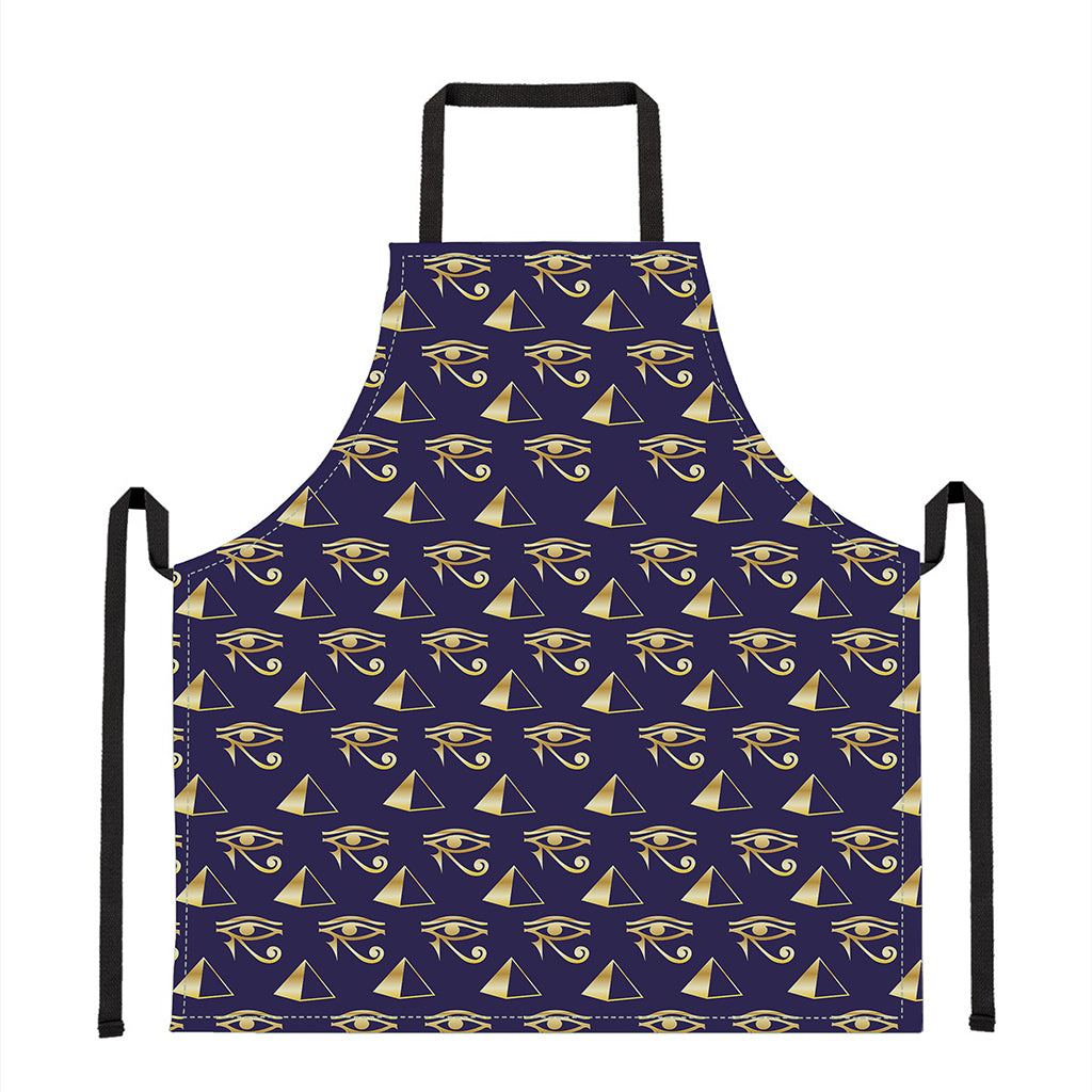 Egypt Eye Of Horus Pattern Print Apron