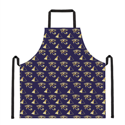 Egypt Eye Of Horus Pattern Print Apron