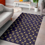 Egypt Eye Of Horus Pattern Print Area Rug