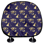 Egypt Eye Of Horus Pattern Print Car Headrest Covers