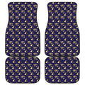 Egypt Eye Of Horus Pattern Print Front and Back Car Floor Mats