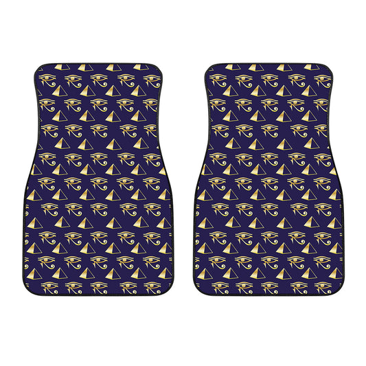 Egypt Eye Of Horus Pattern Print Front Car Floor Mats