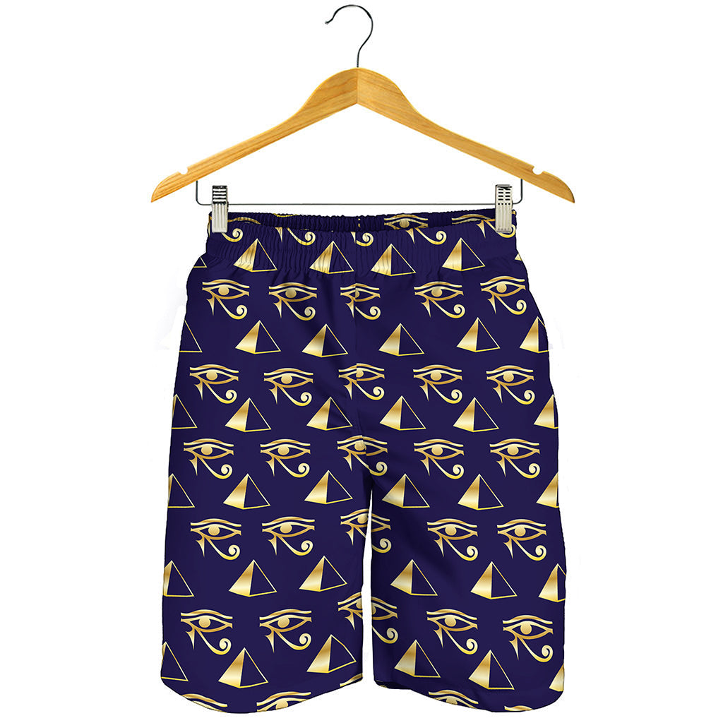 Egypt Eye Of Horus Pattern Print Men's Shorts