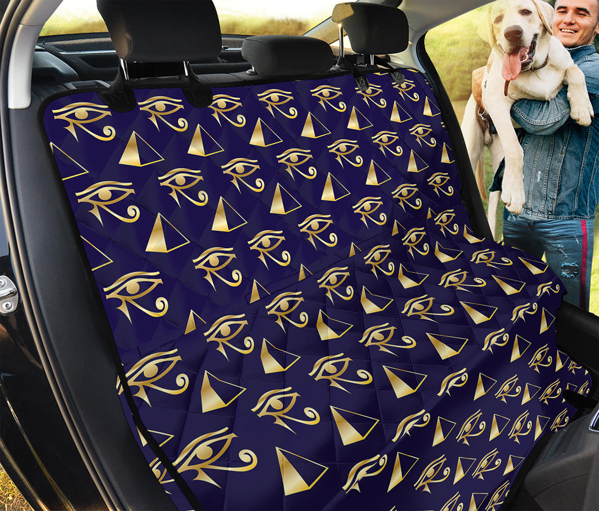Egypt Eye Of Horus Pattern Print Pet Car Back Seat Cover