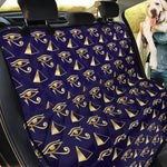 Egypt Eye Of Horus Pattern Print Pet Car Back Seat Cover