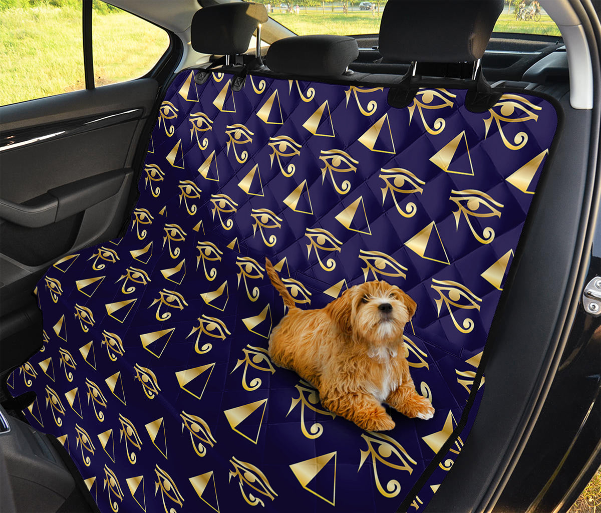 Egypt Eye Of Horus Pattern Print Pet Car Back Seat Cover