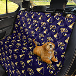 Egypt Eye Of Horus Pattern Print Pet Car Back Seat Cover