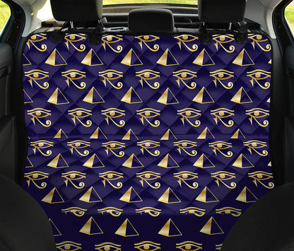 Egypt Eye Of Horus Pattern Print Pet Car Back Seat Cover