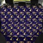 Egypt Eye Of Horus Pattern Print Pet Car Back Seat Cover