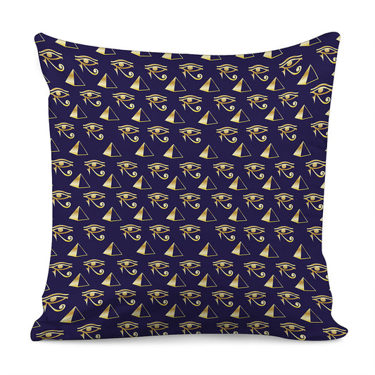 Egypt Eye Of Horus Pattern Print Pillow Cover