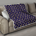Egypt Eye Of Horus Pattern Print Quilt