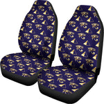 Egypt Eye Of Horus Pattern Print Universal Fit Car Seat Covers