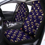 Egypt Eye Of Horus Pattern Print Universal Fit Car Seat Covers