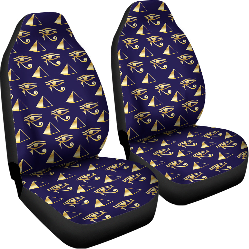 Egypt Eye Of Horus Pattern Print Universal Fit Car Seat Covers