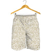 Egypt Hieroglyphs Pattern Print Men's Shorts