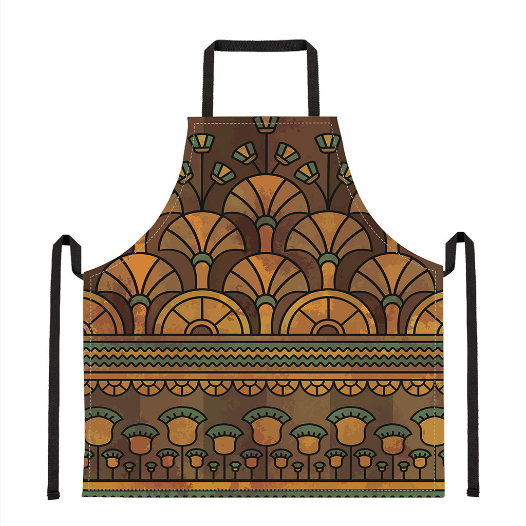 Egyptian Ethnic Pattern Print Apron