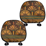 Egyptian Ethnic Pattern Print Car Headrest Covers