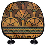 Egyptian Ethnic Pattern Print Car Headrest Covers