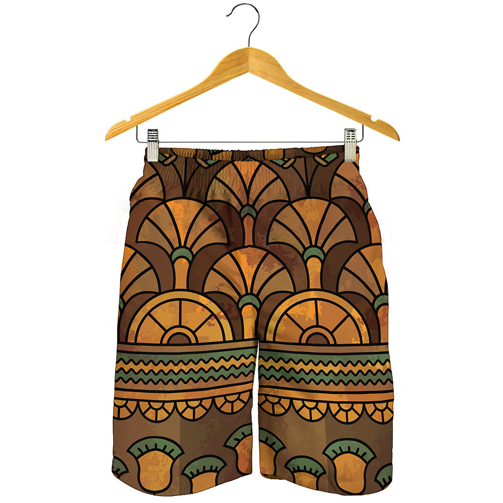 Egyptian Ethnic Pattern Print Men's Shorts