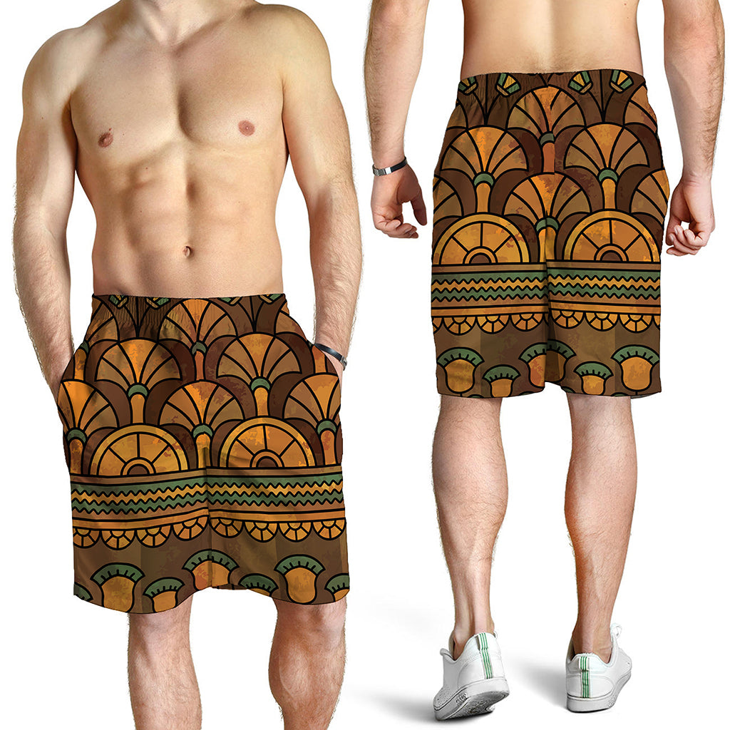 Egyptian Ethnic Pattern Print Men's Shorts