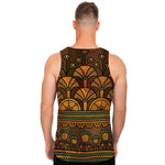 Egyptian Ethnic Pattern Print Men's Tank Top