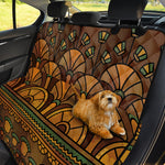Egyptian Ethnic Pattern Print Pet Car Back Seat Cover