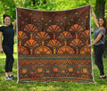Egyptian Ethnic Pattern Print Quilt