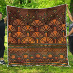Egyptian Ethnic Pattern Print Quilt
