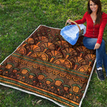Egyptian Ethnic Pattern Print Quilt
