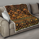 Egyptian Ethnic Pattern Print Quilt