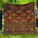 Egyptian Ethnic Pattern Print Quilt
