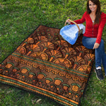 Egyptian Ethnic Pattern Print Quilt