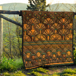 Egyptian Ethnic Pattern Print Quilt