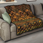 Egyptian Ethnic Pattern Print Quilt