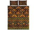 Egyptian Ethnic Pattern Print Quilt Bed Set
