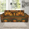 Egyptian Ethnic Pattern Print Sofa Slipcover