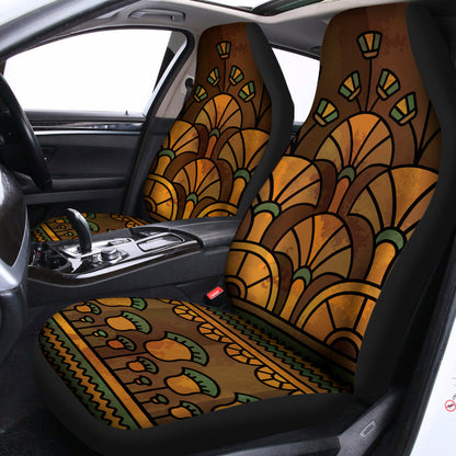 Egyptian Ethnic Pattern Print Universal Fit Car Seat Covers