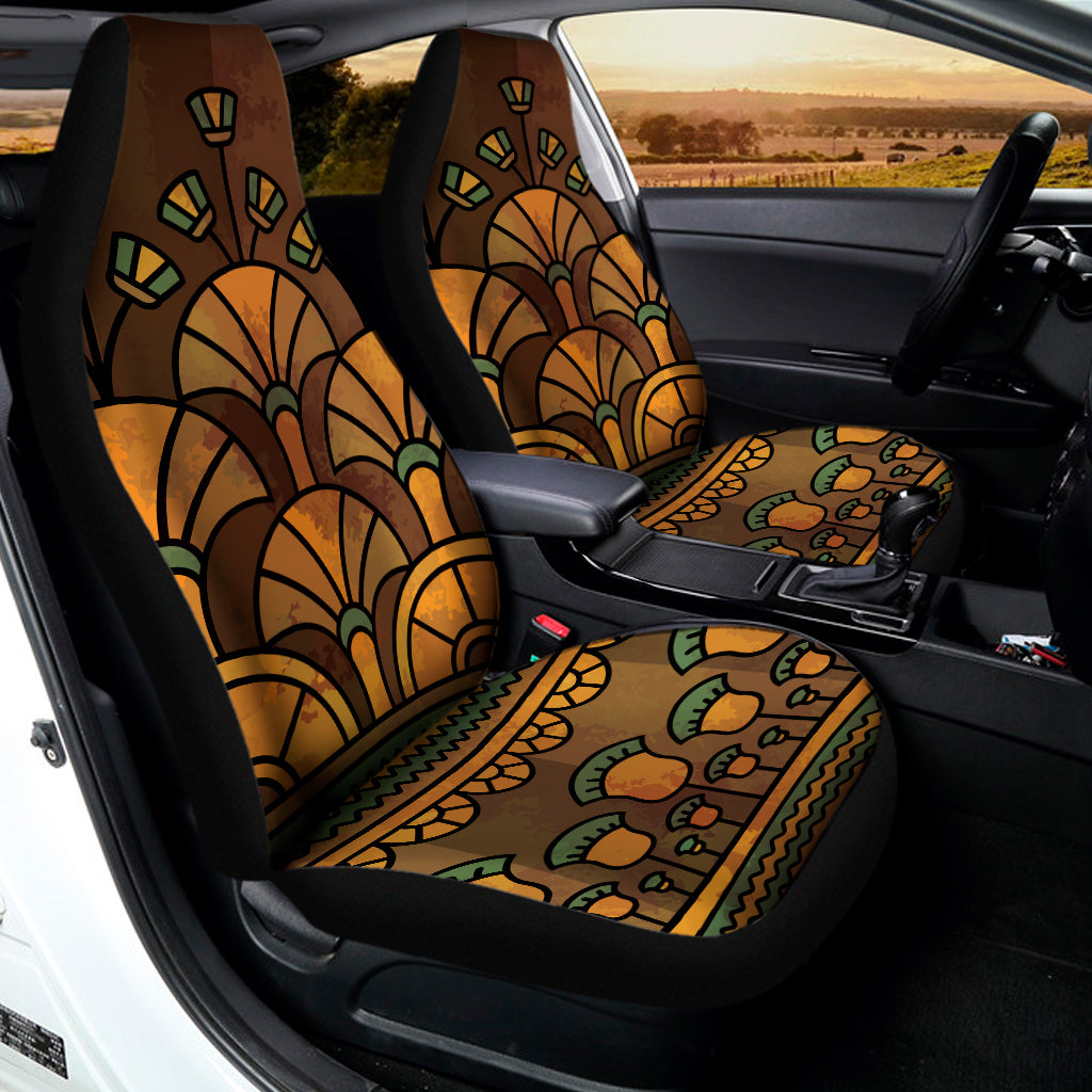Egyptian Ethnic Pattern Print Universal Fit Car Seat Covers