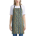 Egyptian Eye Of Horus Pattern Print Apron