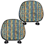 Egyptian Eye Of Horus Pattern Print Car Headrest Covers