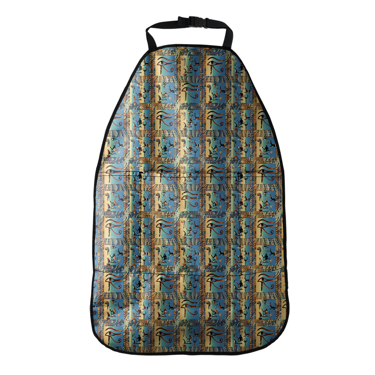 Egyptian Eye Of Horus Pattern Print Car Seat Organizers