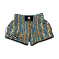 Egyptian Eye Of Horus Pattern Print Muay Thai Boxing Shorts