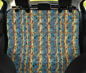Egyptian Eye Of Horus Pattern Print Pet Car Back Seat Cover
