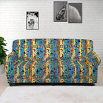 Egyptian Eye Of Horus Pattern Print Sofa Cover
