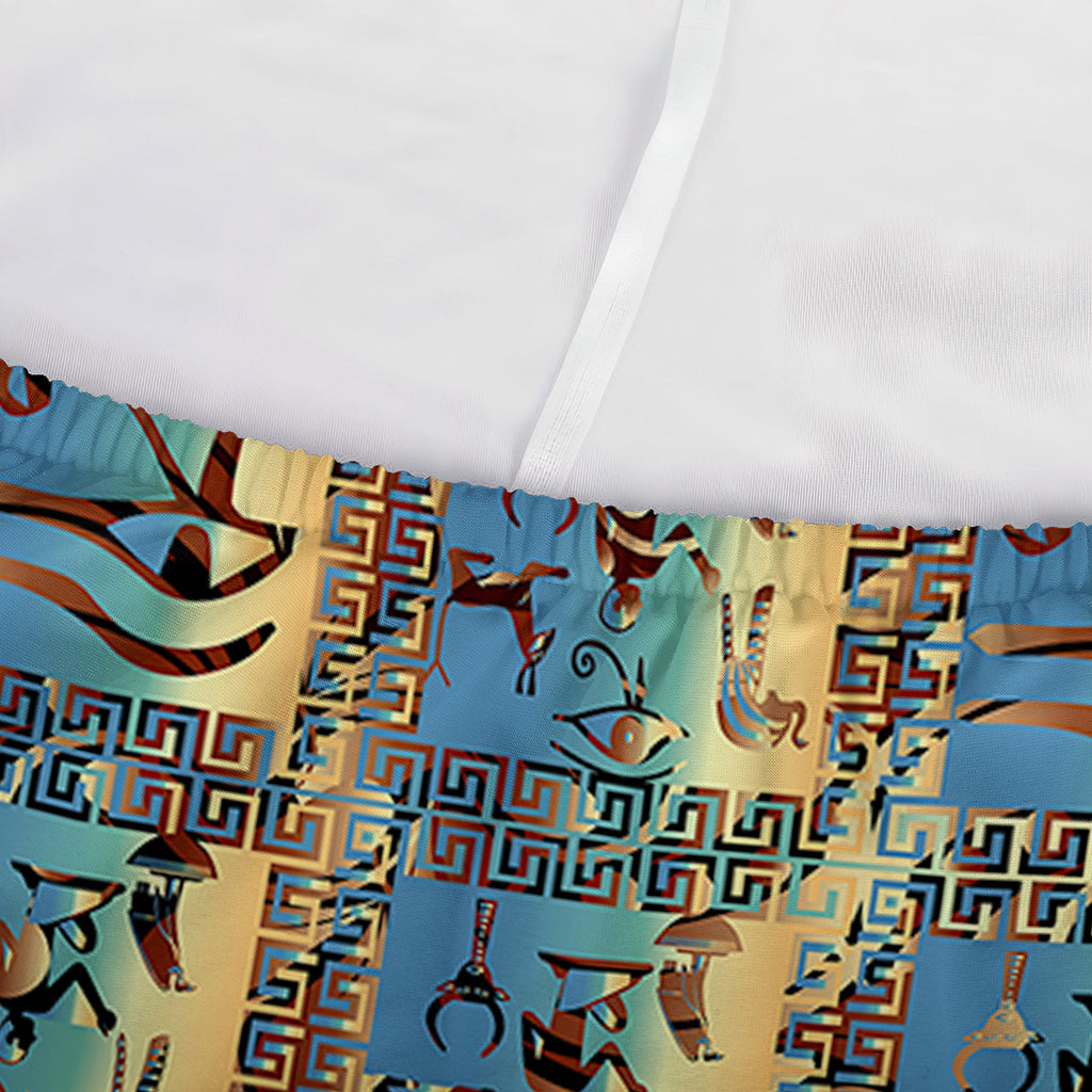 Egyptian Eye Of Horus Pattern Print Sofa Cover