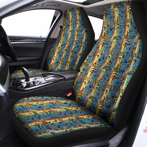 Egyptian Eye Of Horus Pattern Print Universal Fit Car Seat Covers